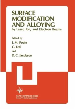 Surface Modification and Alloying (eBook, PDF) - Poate, J. M.; Foti, G.; Jacobson, D. C.