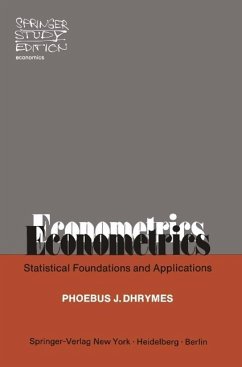 Econometrics (eBook, PDF) - Dhrymes, P. J.