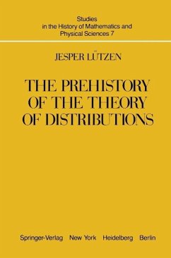 Cover The Prehistory of the Theory of Distributions (eBook, PDF)