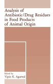 Analysis of Antibiotic/Drug Residues in Food Products of Animal Origin (eBook, PDF)
