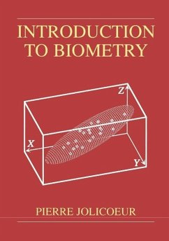 Introduction to Biometry (eBook, PDF) - Jolicoeur, Pierre