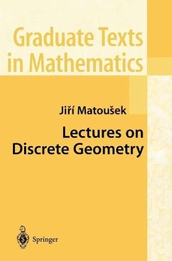 Lectures on Discrete Geometry (eBook, PDF) - Matousek, Jiri
