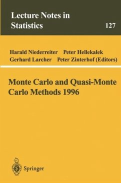 Cover Monte Carlo and Quasi-Monte Carlo Methods 1996 (eBook, PDF)