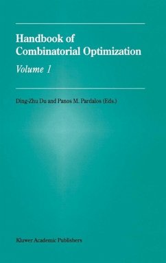 Handbook of Combinatorial Optimization (eBook, PDF) - Ding-Zhu Du; Pardalos, Panos M.
