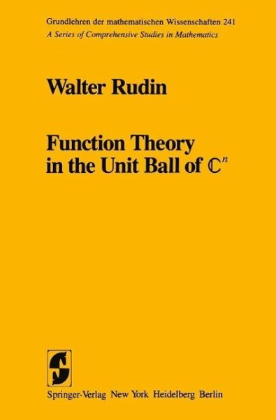 Function Theory in the Unit Ball of Cn (eBook, PDF)