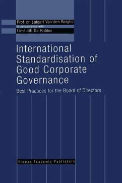 International Standardisation of Good Corporate Governance (eBook, PDF) - Berghe, L. Van Den