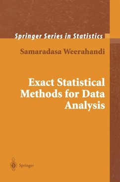 Exact Statistical Methods for Data Analysis (eBook, PDF) - Weerahandi, Samaradasa