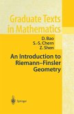 An Introduction to Riemann-Finsler Geometry (eBook, PDF)