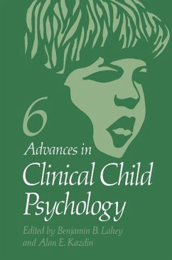 Cover Advances in Clinical Child Psychology (eBook, PDF)