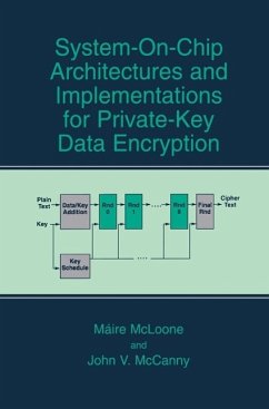 System-on-Chip Architectures and Implementations for Private-Key Data Encryption (eBook, PDF) - McLoone, Máire; McCanny, John V.