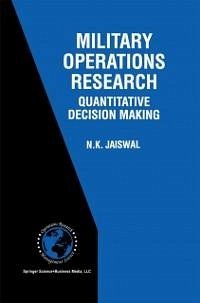 Military Operations Research (eBook, PDF) - Jaiswal, N. K.
