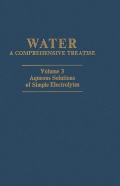Aqueous Solutions of Simple Electrolytes (eBook, PDF) - Franks, Felix