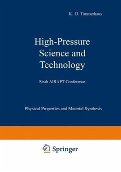 Cover High-Pressure Science and Technology (eBook, PDF)