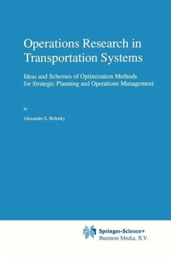 Cover Operations Research in Transportation Systems (eBook, PDF)