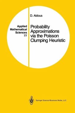Probability Approximations via the Poisson Clumping Heuristic (eBook, PDF) - Aldous, David