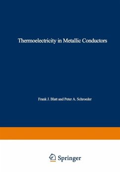 Thermoelectricity in Metallic Conductors (eBook, PDF)