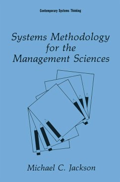 Systems Methodology for the Management Sciences (eBook, PDF) - Jackson, Michael C.