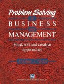 Problem Solving in Business and Management (eBook, PDF)