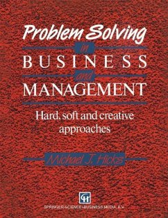 Problem Solving in Business and Management (eBook, PDF) - Hicks, Michael J.