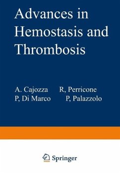 Cover Advances in Hemostasis and Thrombosis (eBook, PDF)