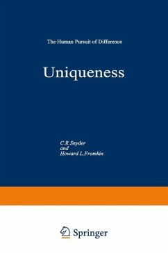Uniqueness (eBook, PDF) - Snyder, C. R.; Fromkin, Howard L.