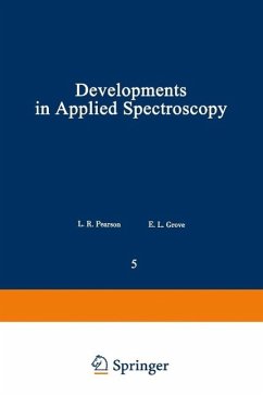 Cover Developments in Applied Spectroscopy (eBook, PDF)