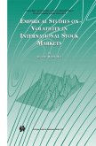 Empirical Studies on Volatility in International Stock Markets (eBook, PDF)