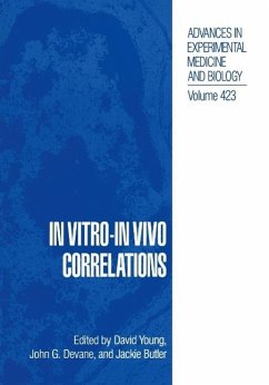 In Vitro-In Vivo Correlations (eBook, PDF)