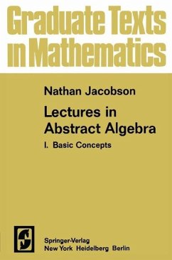Lectures in Abstract Algebra I (eBook, PDF) - Jacobson, N.