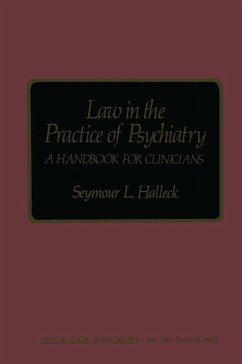 Cover Law in the Practice of Psychiatry (eBook, PDF)