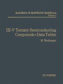 III-V Ternary Semiconducting Compounds-Data Tables (eBook, PDF)