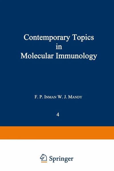 Contemporary Topics in Molecular Immunology (eBook, PDF) Contemporary Topics in Molecular Immunology (eBook, PDF)