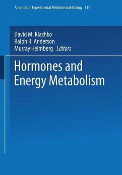 Hormones and Energy Metabolism (eBook, PDF)