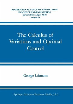 The Calculus of Variations and Optimal Control (eBook, PDF) - Leitmann, George