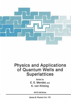Physics and Applications of Quantum Wells and Superlattices (eBook, PDF) - Mendez, E. E.; Klitzing, K. Von