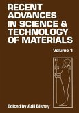 Recent Advances in Science and Technology of Materials (eBook, PDF)