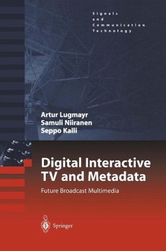 Cover Digital Interactive TV and Metadata (eBook, PDF)