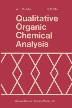 Cover Qualitative Organic Chemical Analysis (eBook, PDF)