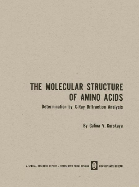 The Molecular Structure of Amino Acids (eBook, PDF)