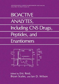 BIOACTIVE ANALYTES, Including CNS Drugs, Peptides, and Enantiomers (eBook, PDF) - Reid, E.; Scales, Bryan; Wilson, I. D.
