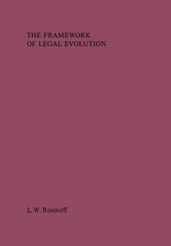 The Framework of Legal Evolution (eBook, PDF) - Rosdorff, Leopold Willem