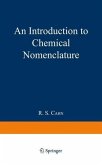 An Introduction to Chemical Nomenclature (eBook, PDF)