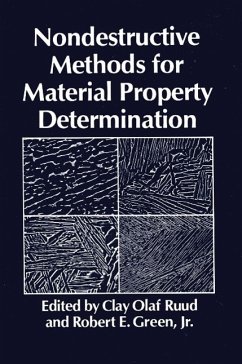 Nondestructive Methods for Material Property Determination (eBook, PDF) - Ruud, C. O.; Green, R. E. Jr.