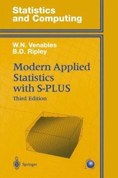 Modern Applied Statistics with S-PLUS (eBook, PDF) - Venables, W. N.; Ripley, B. D.