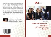 Bilan de compétence : valorisation professionnelle du doctorat