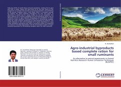 Agro-industrial byproducts based complete ration for small ruminants