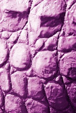 Alive! crocodile skin - Magenta duotone - Photo art notebooks (6 x 9 series) - Jansson, Eva-Lotta