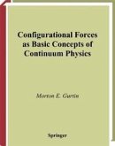 Configurational Forces as Basic Concepts of Continuum Physics (eBook, PDF)