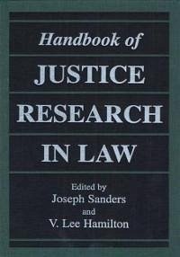 Handbook of Justice Research in Law (eBook, PDF)