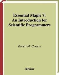 Essential Maple 7 (eBook, PDF) - Corless, Robert M.